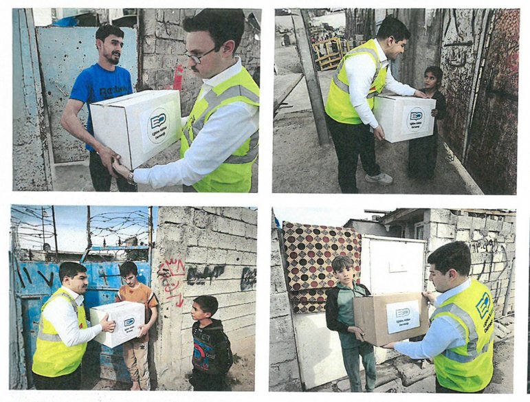 Irak’da Ramazan-ı Şerifte İftarlık ve Sahurluk Gıda Kolileri Dağıttık