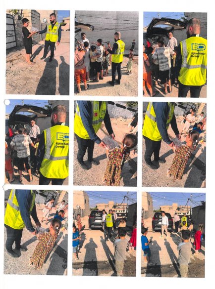 Irak’ta Kurban Bayramı Kapsamında Yardım Faaliyeti gerçekleştirdik