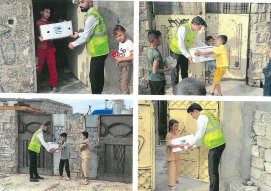 Irak’da Ramazan-ı Şerifte İftarlık ve Sahurluk Gıda Kolileri Dağıttık