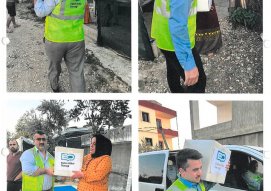 Lübnan Sayda Şehrinde 119 Aileye Gıda Paketi ve Sıcak Yemek Ulaştırdık